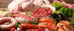 Meat and seafood