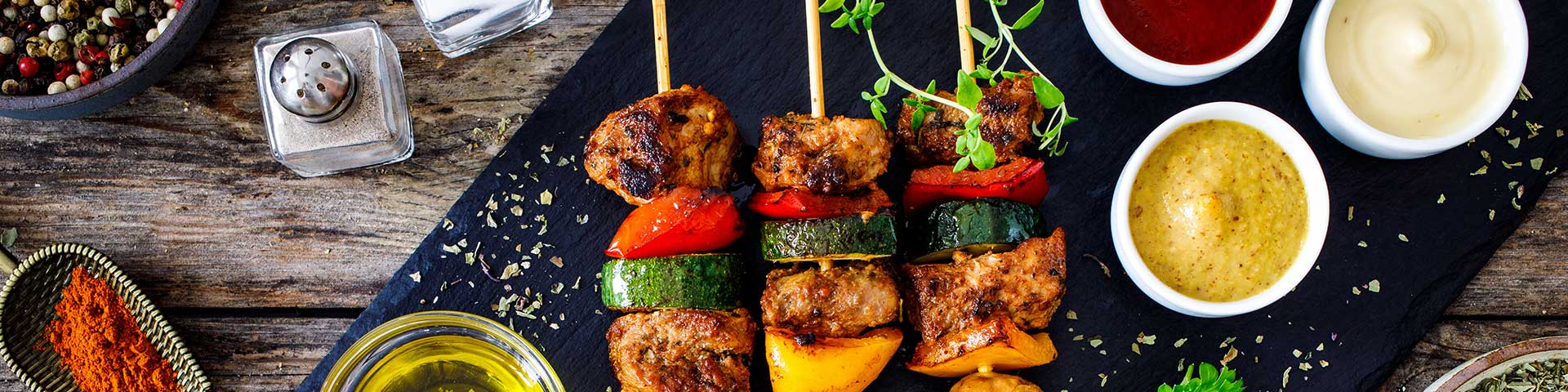 Skewers, Kabobs & Sausages