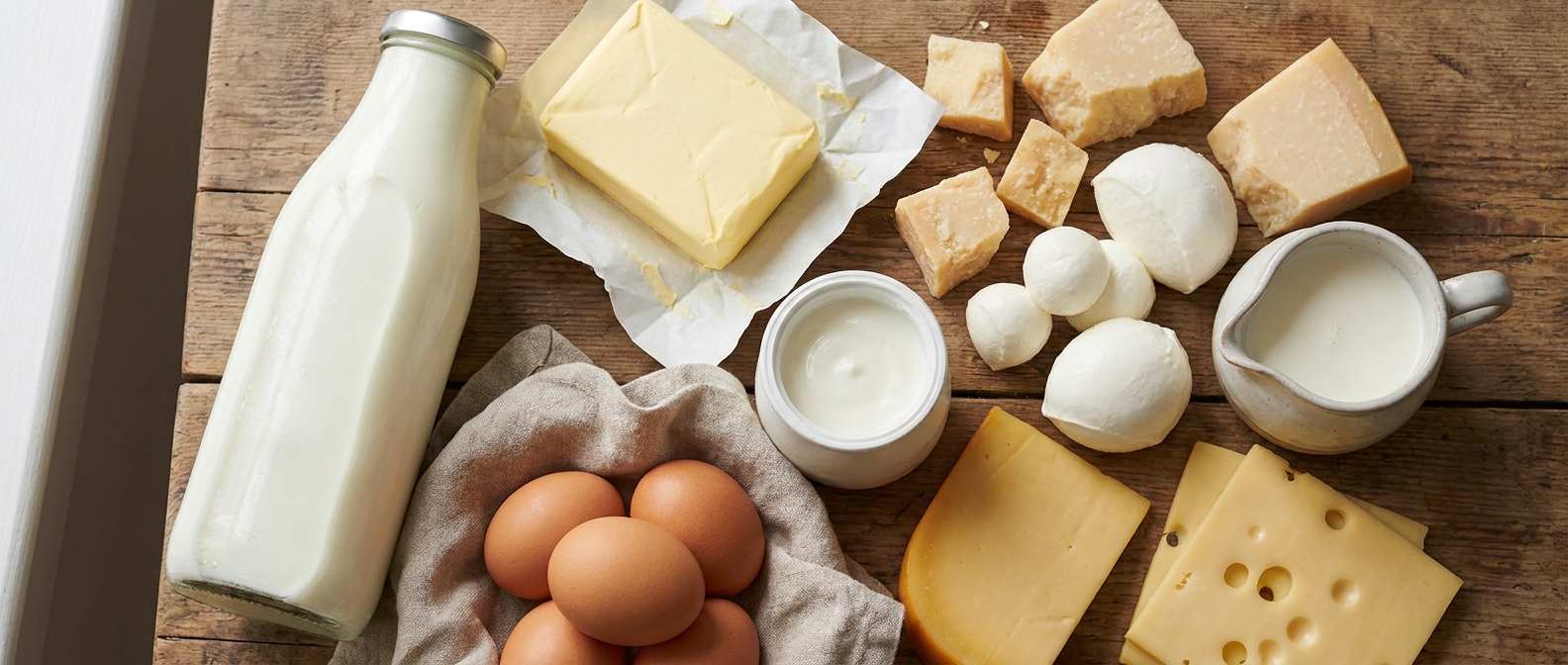 Dairy and eggs for grocery delivery