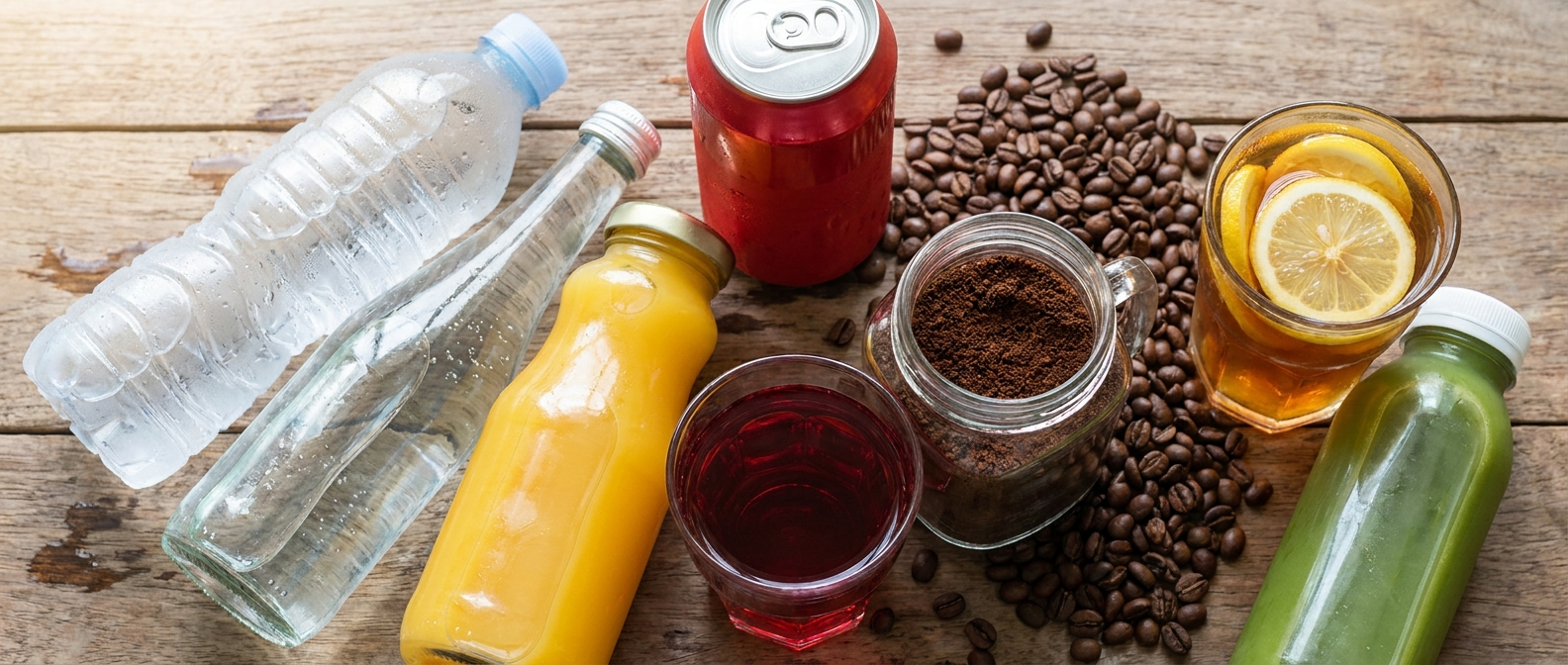 Beverages for grocery delivery