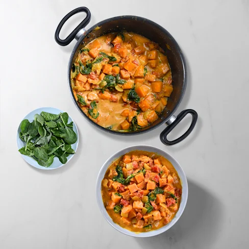 Bowl of Butternut Squash Curry