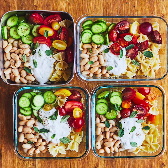 Creamy Tzatziki Pasta Salad