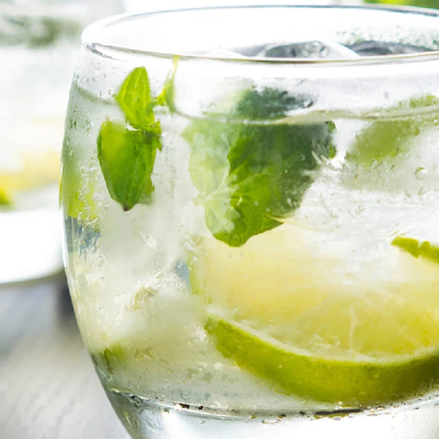 Glass of fresh mojito