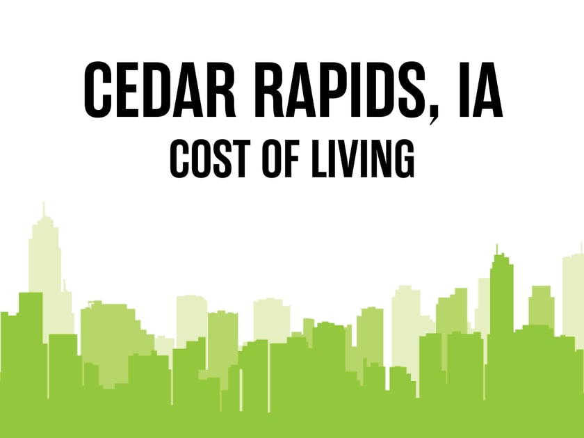 Article image for: Average Cost of Living in Cedar Rapids, IA in 2026