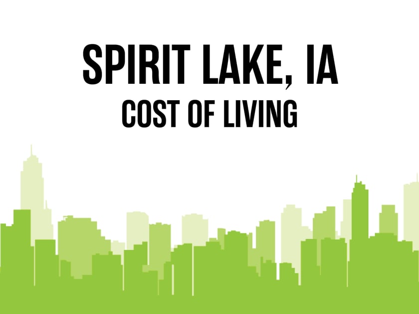 Article image for: Average Cost of Living in Spirit Lake, IA in 2026