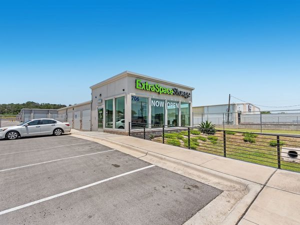 Extra Space Storage facility at 706 Industrial Blvd - Marble Falls, TX