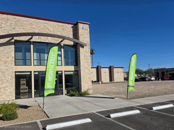 Extra Space Storage facility at 6470 N Losee Rd - North Las Vegas, NV