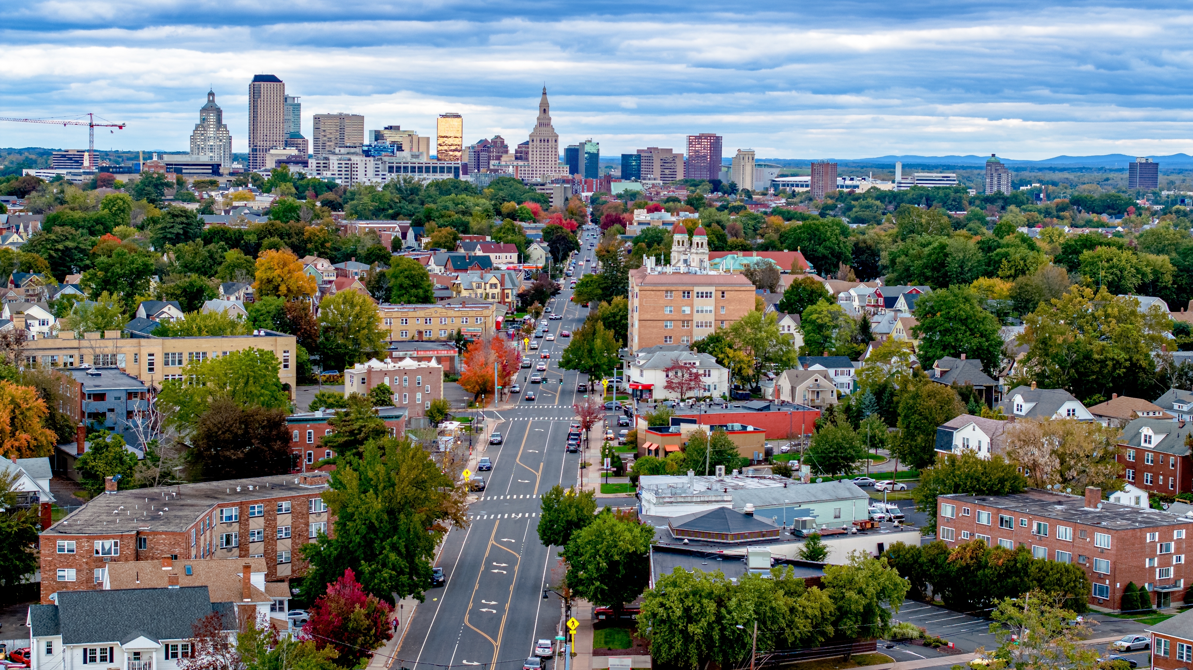 Hartford, Connecticut cityscape