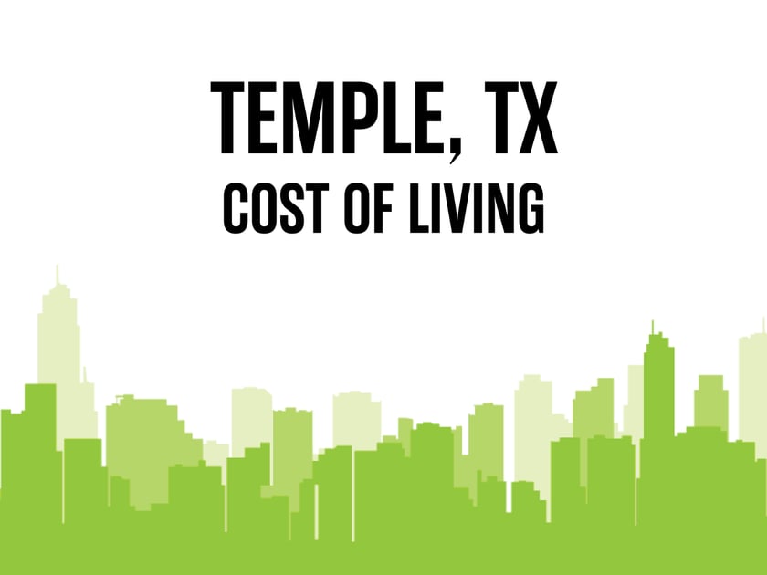 Article image for: Average Cost of Living in Temple, TX in 2026