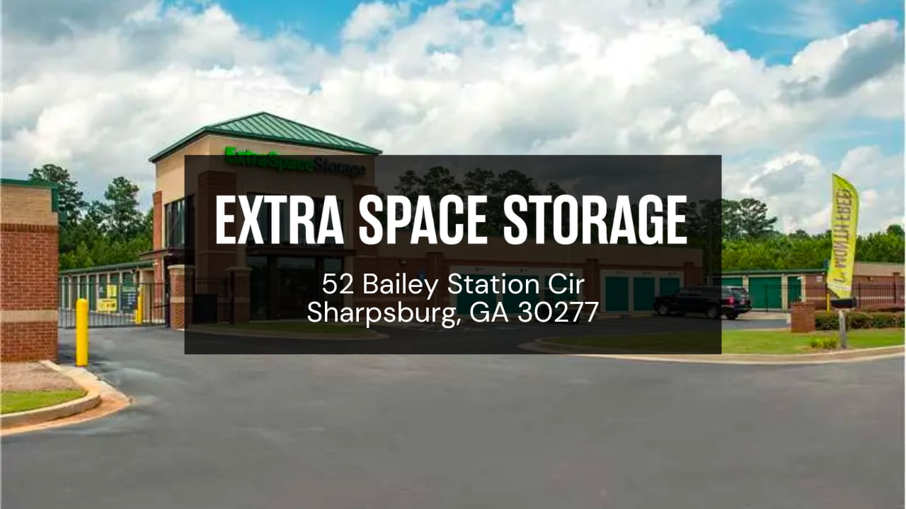 Storage Units in Sharpsburg, GA at 52 Bailey Station Cir | Extra Space  Storage