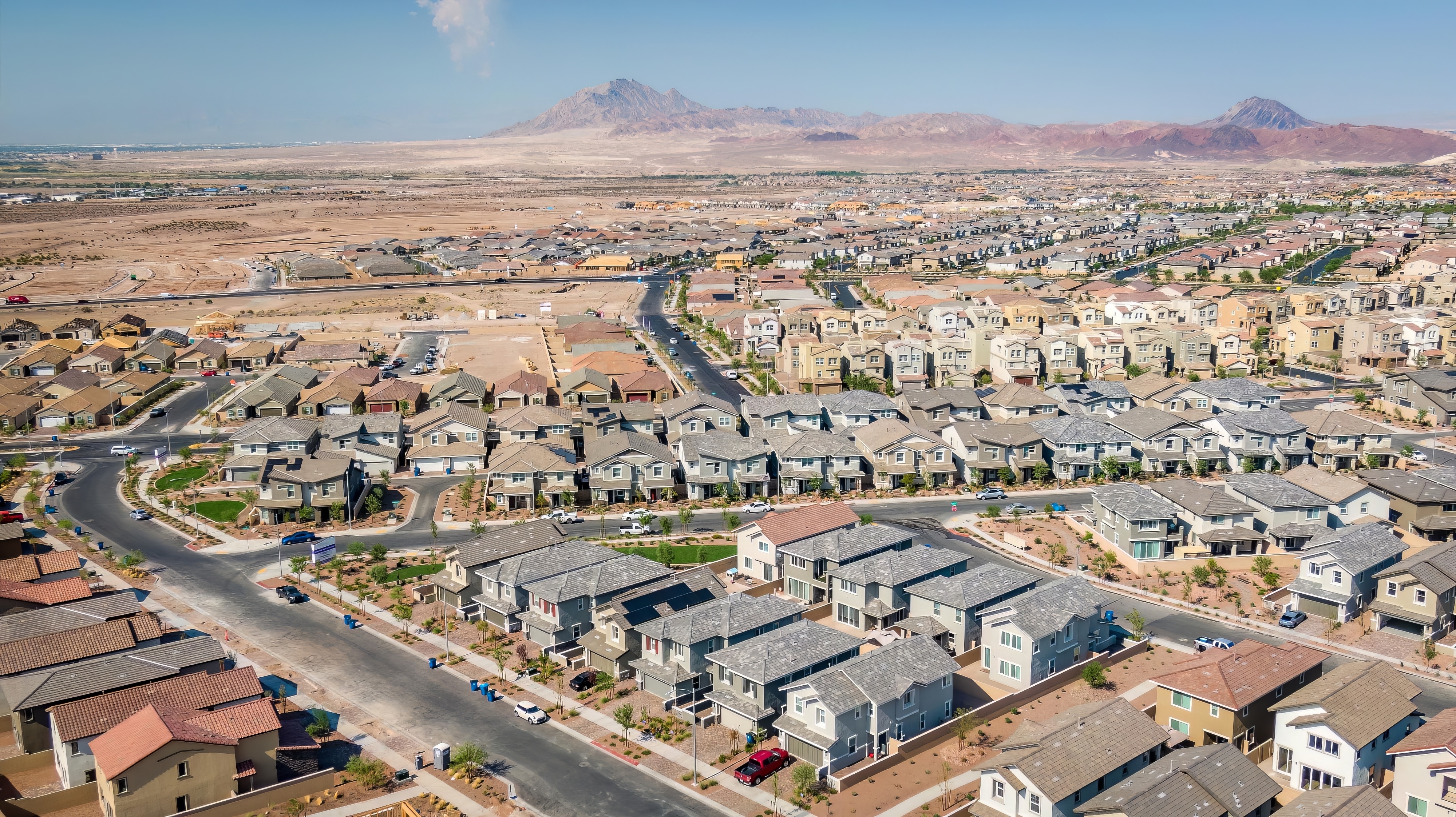 Aerial view of Henderson, NV