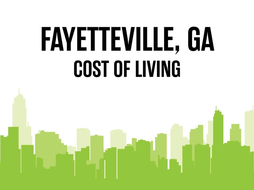 Article image for: Average Cost of Living in Fayetteville, GA in 2026