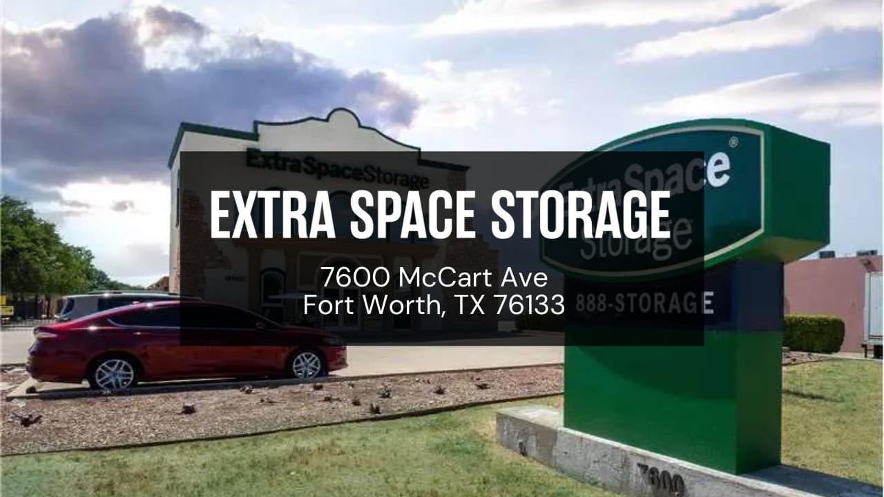 Storage Units in Fort Worth, TX at 7600 McCart Ave | Extra Space Storage