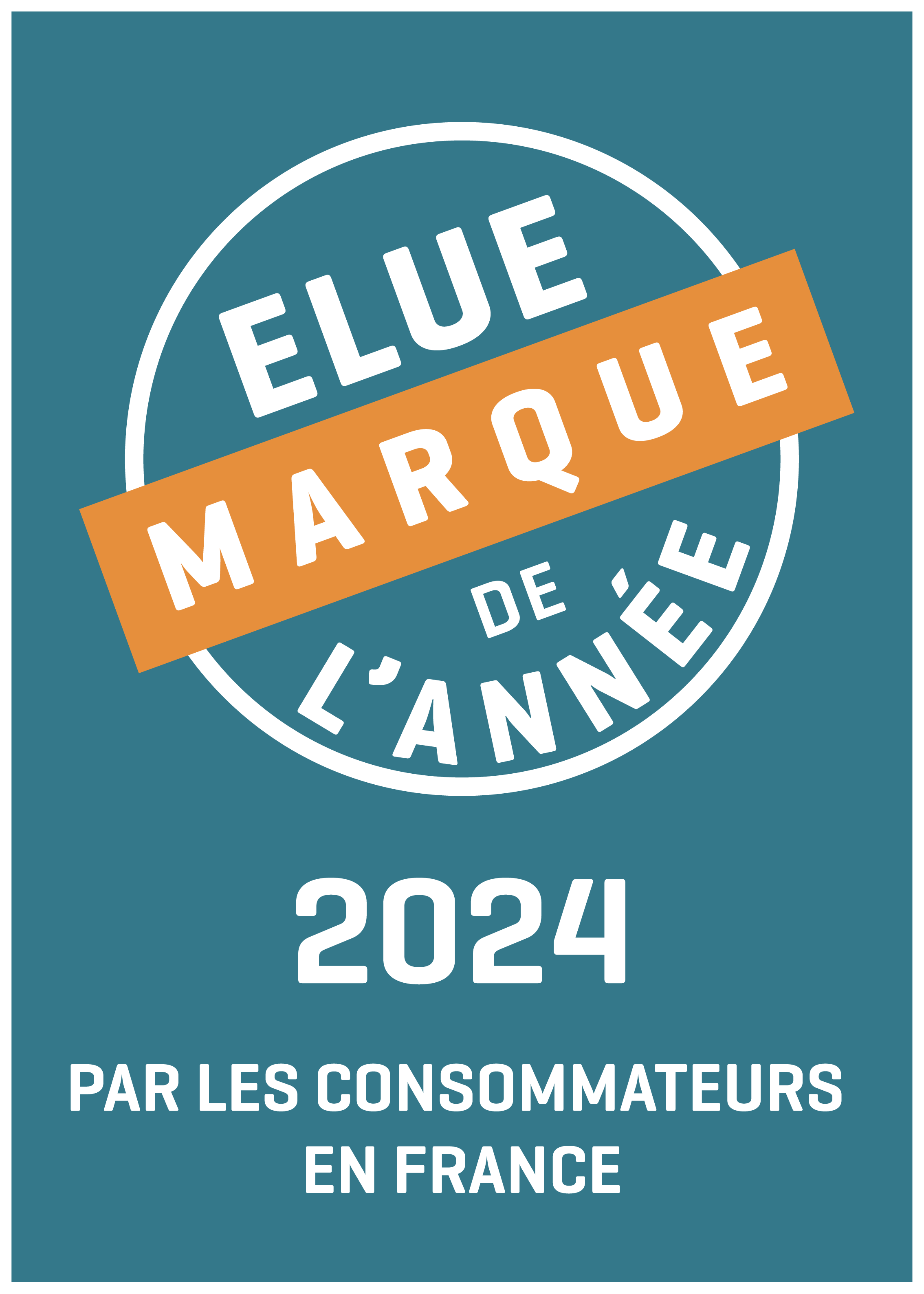 Elue marque de l'année