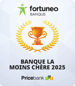 Banque la moins chère Pricebank 2025