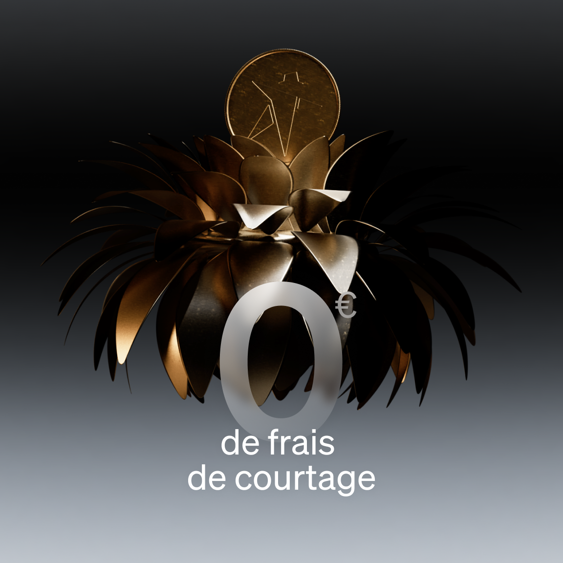 0€ de frais de courtage