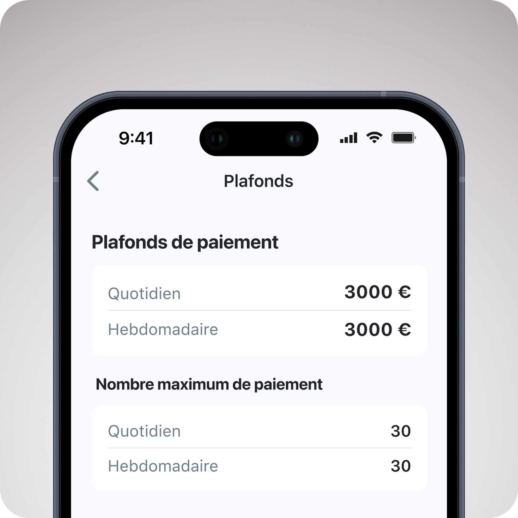 Plafonds - Alternance visuel