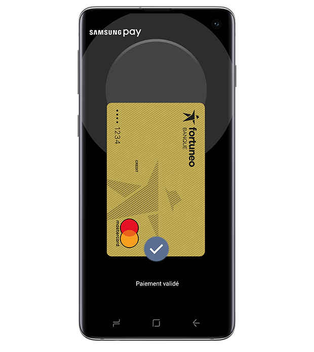 SamsunPay Goldcard front payment