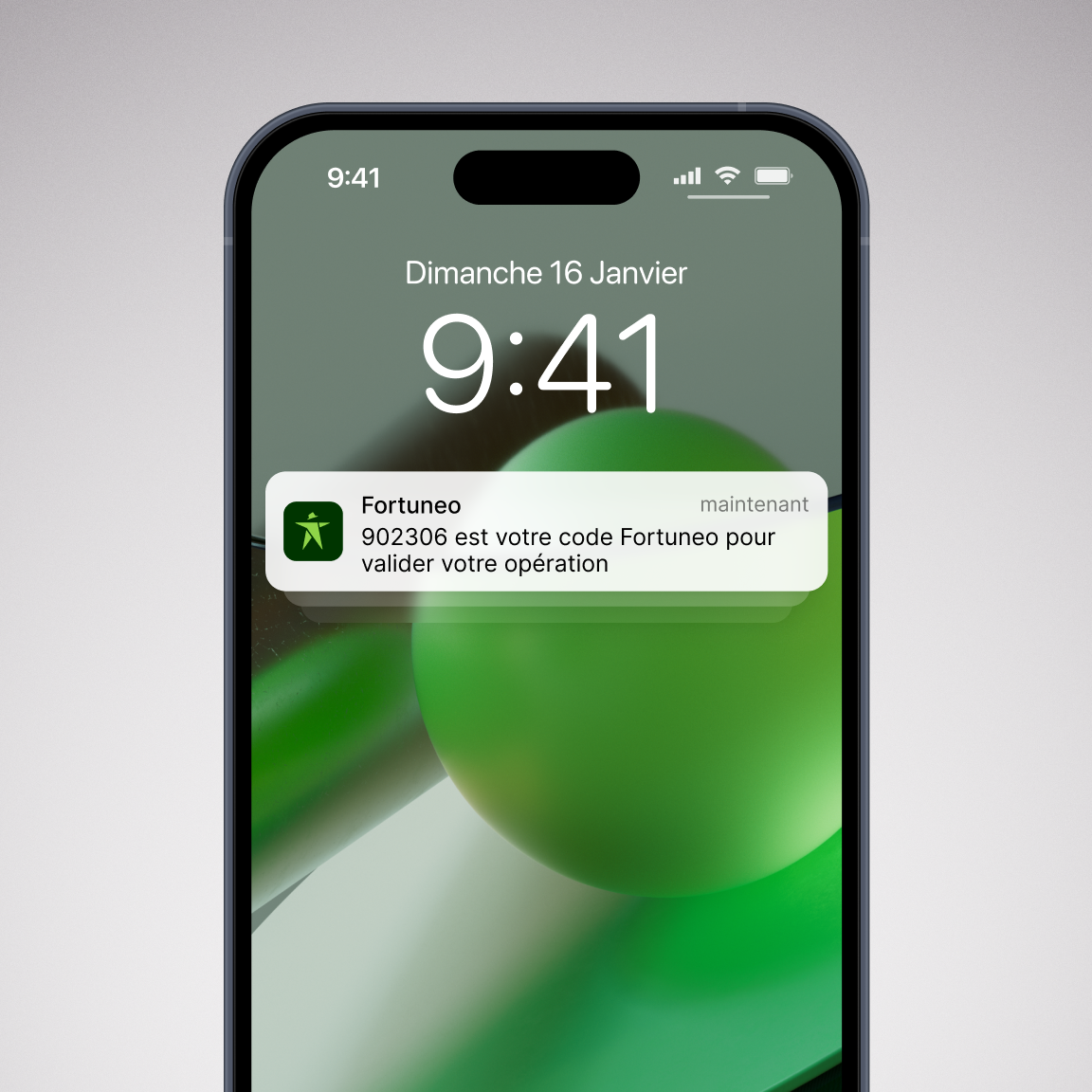 Card notif push sécurité