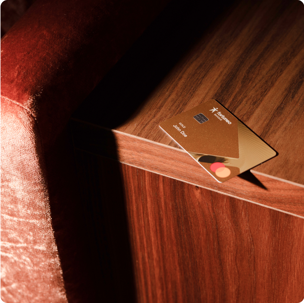 Carte gold comptoir bois rouge