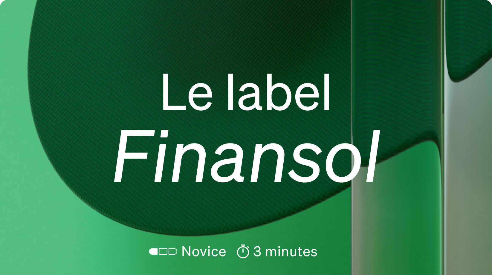 Miniature Label-Finansol