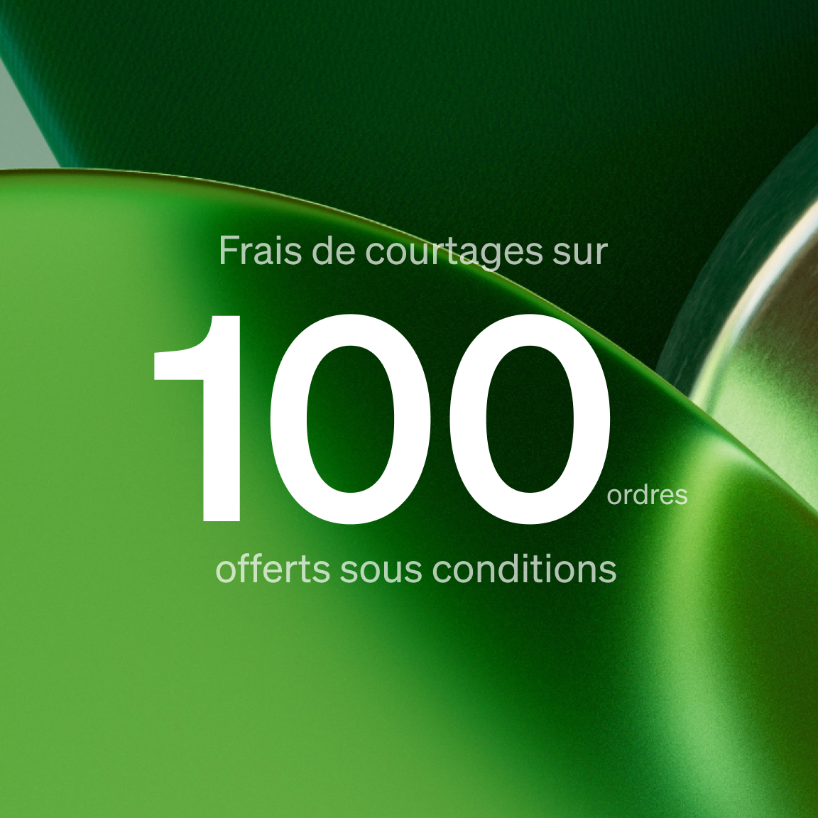 100 ordres offerts