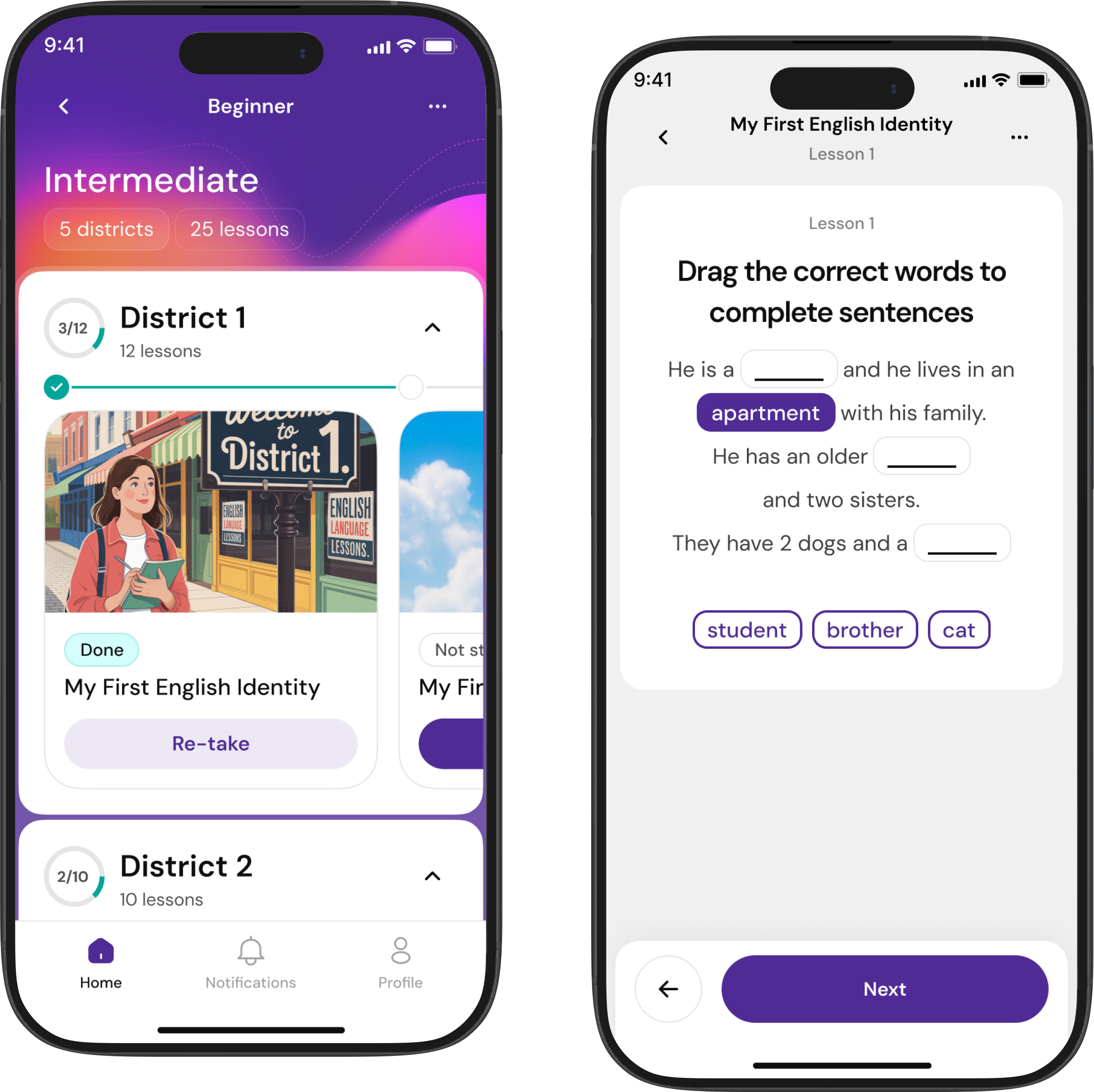 Urban English Language App