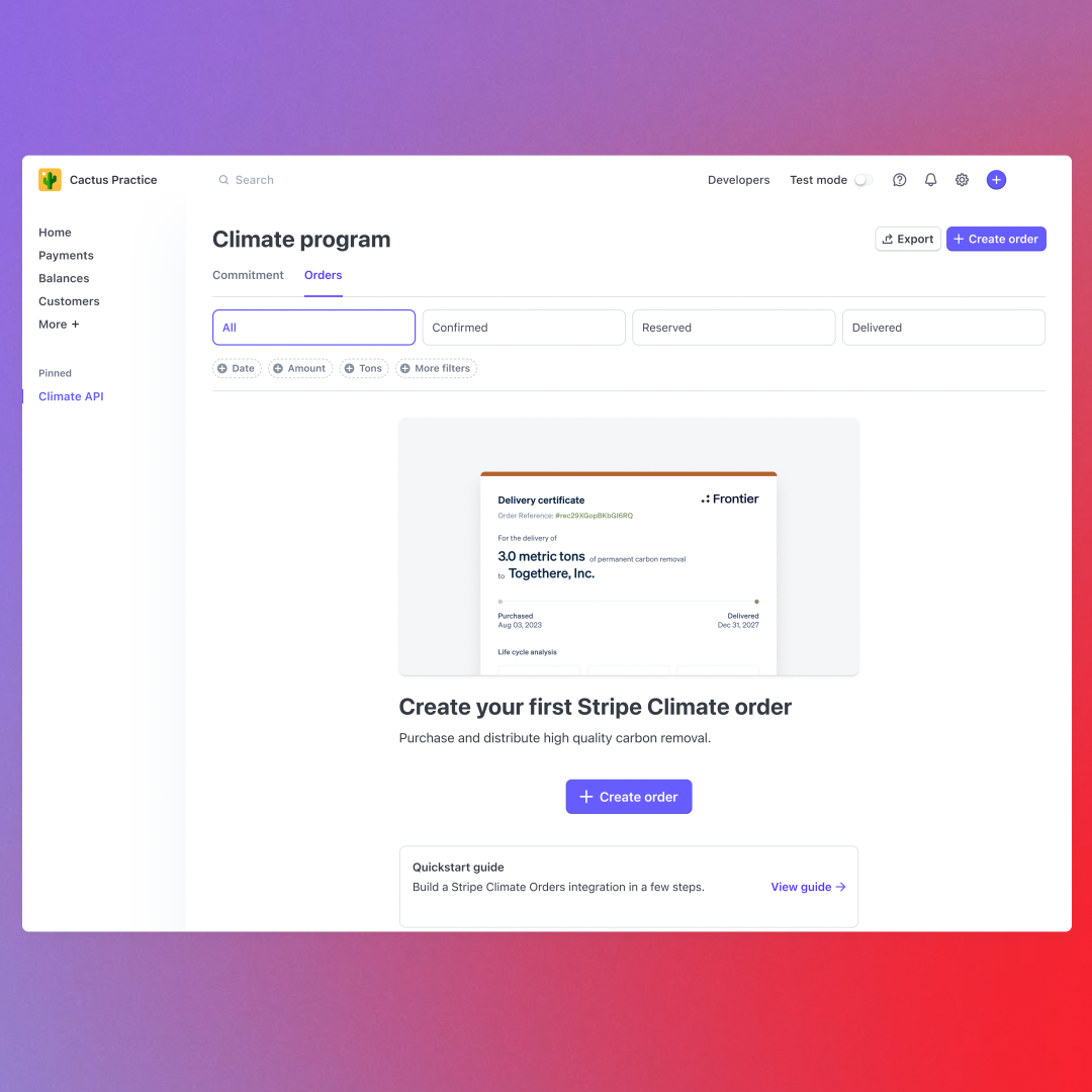 Stripe Launches Climate Orders, Enabling Businesses To Pre-order Carbon ...