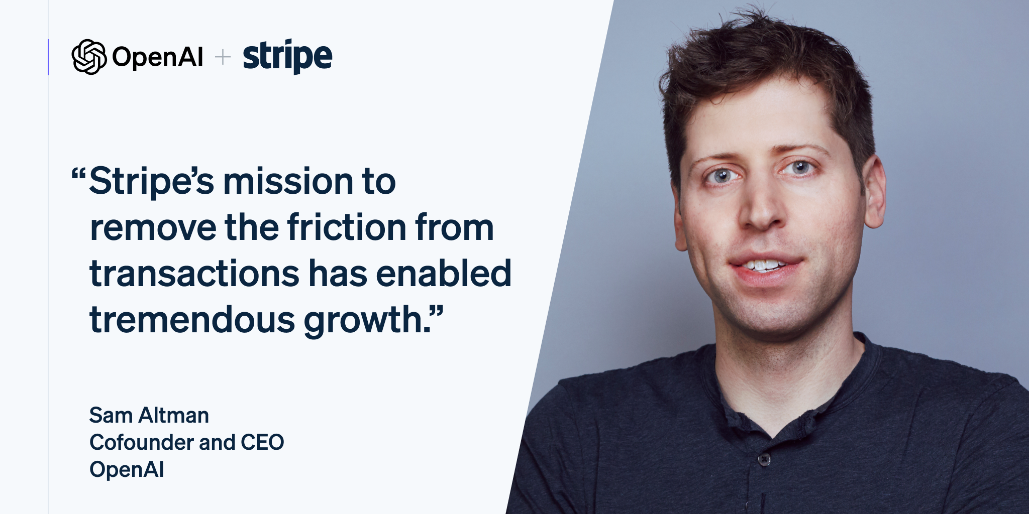 Sam Altman And John Collison’s Fireside Chat At Stripe Sessions | Stripe