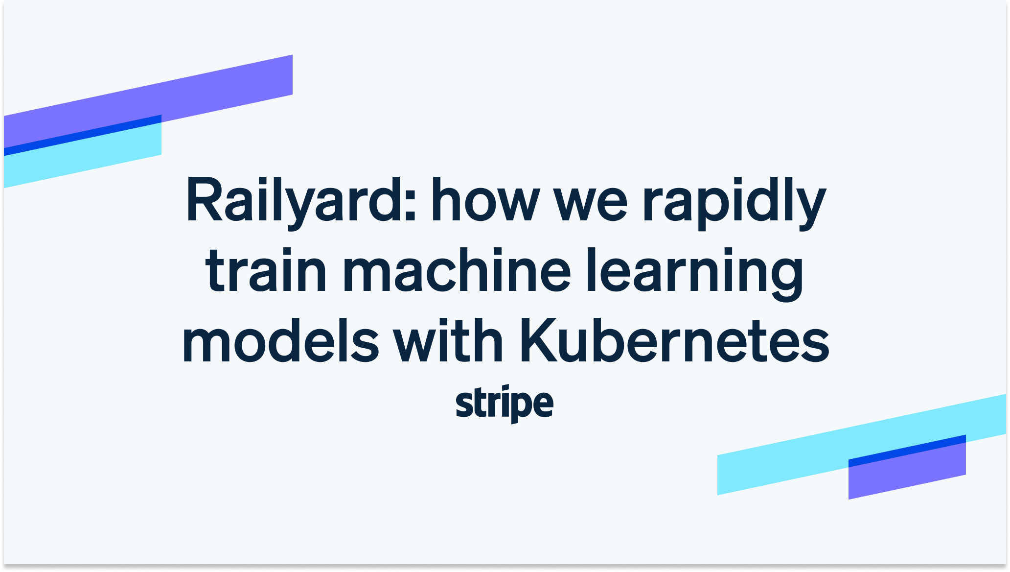 Railyard: how we rapidly train machine learning models with Kubernetes