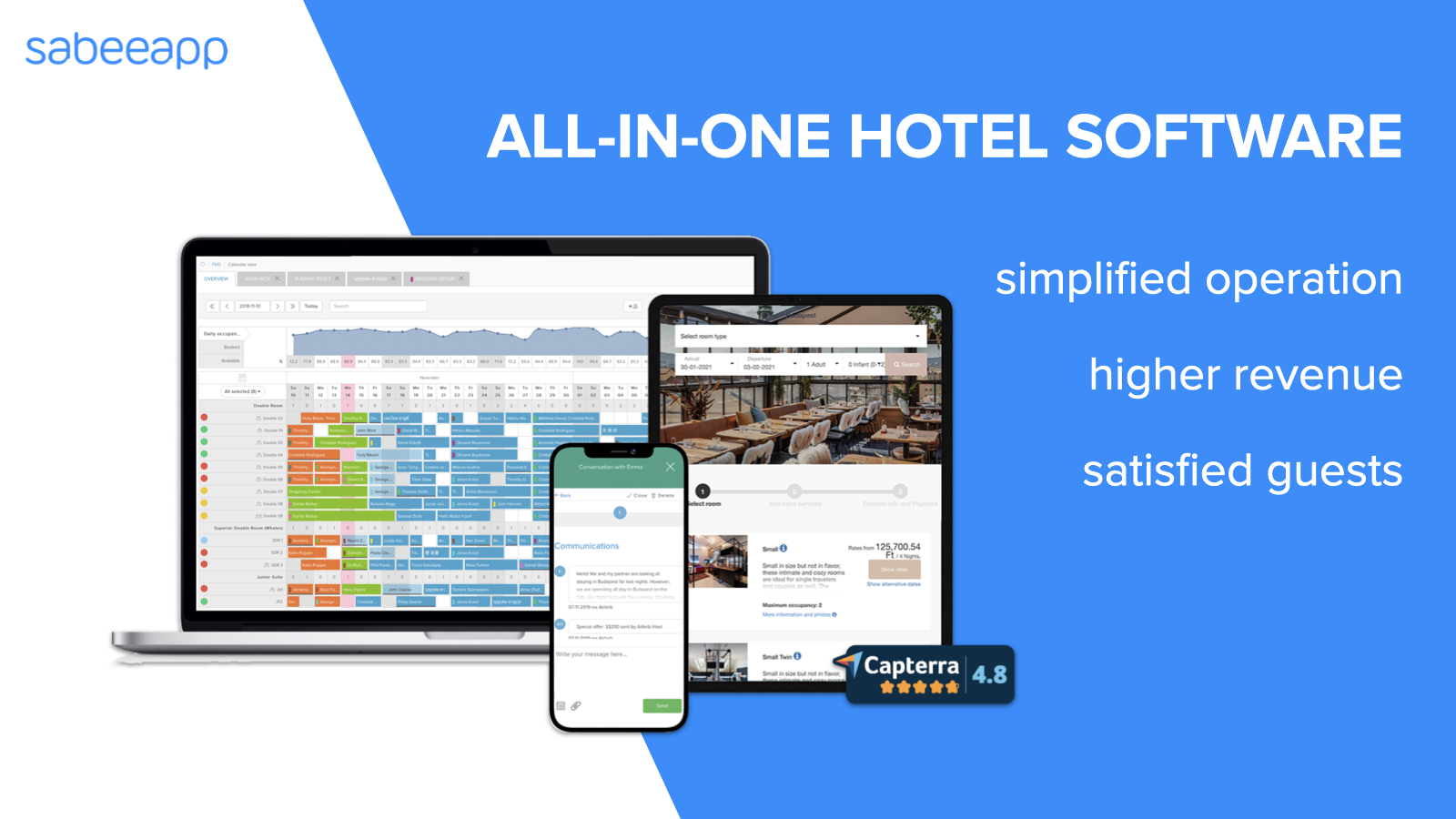 All-in-one hotel software