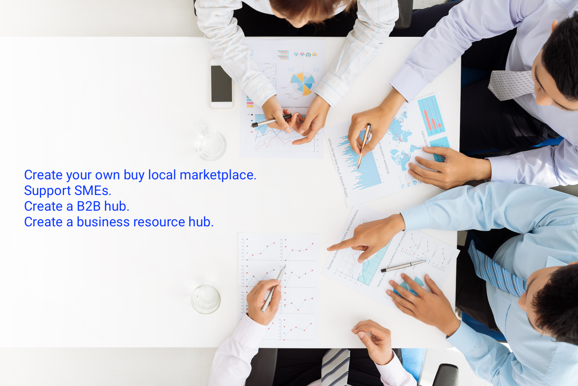 Create a buy local marketplace for your business members