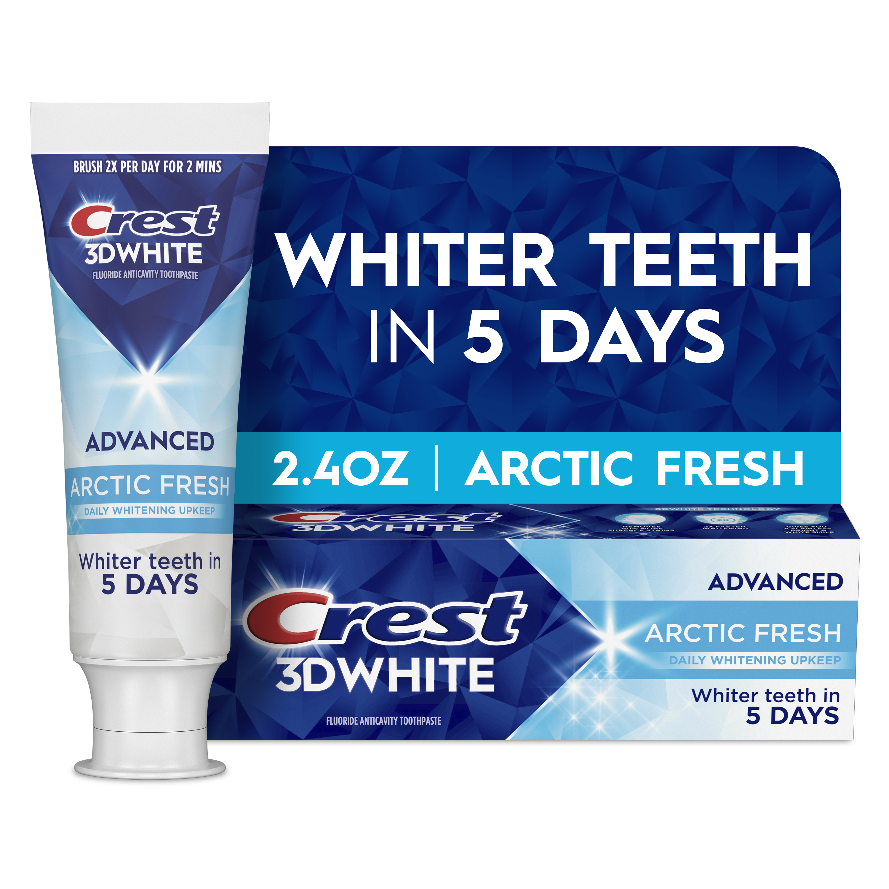 3D White Arctic Fresh Toothpaste | Crest US