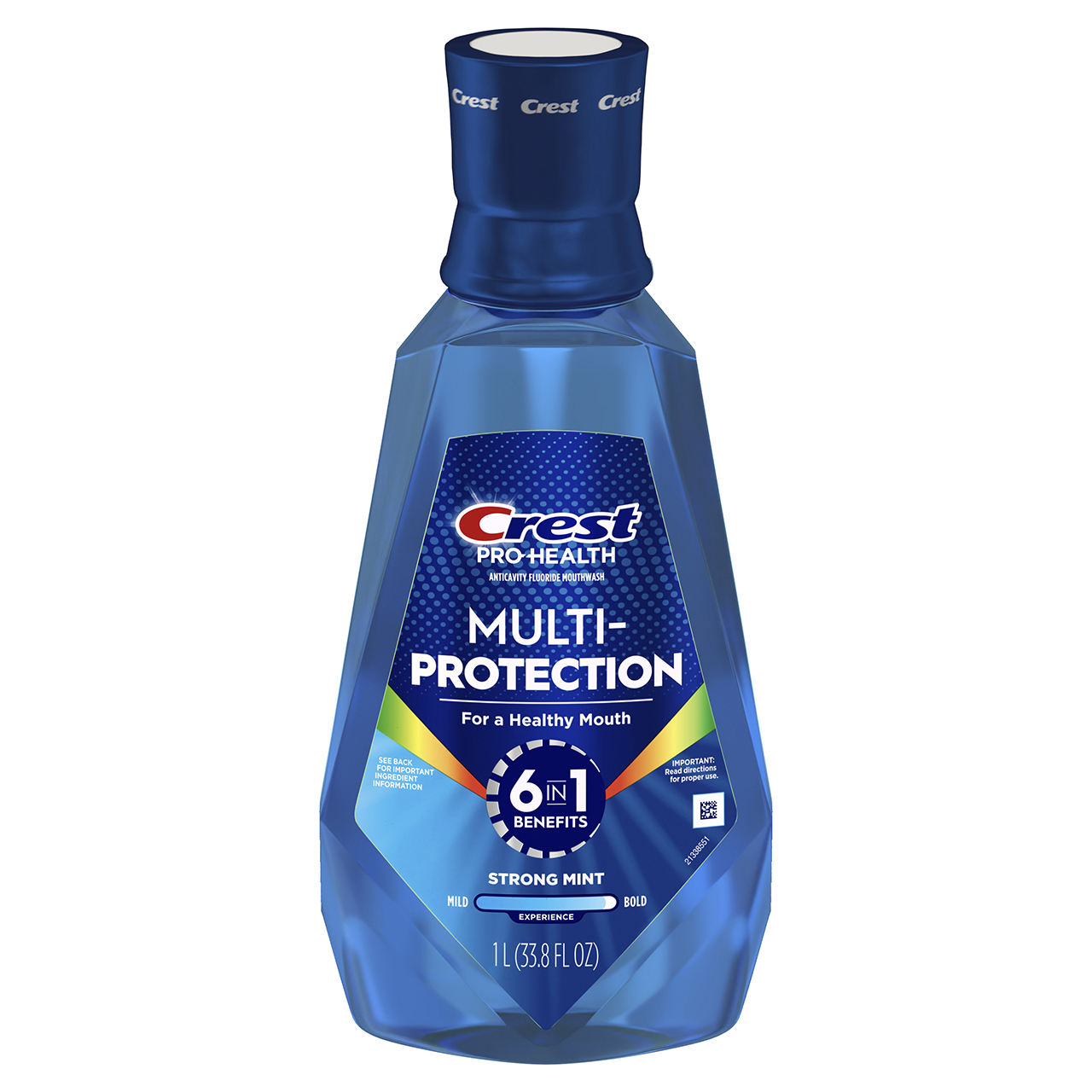 Crest Pro Health Multi-Protection Mouthwash, Strong Mint