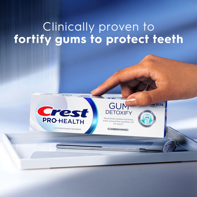 Shop Gum Detoxify Gentle Whitening Toothpaste | Crest US