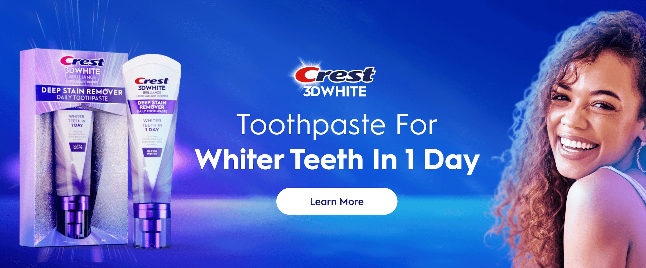 Toothpaste for Whiter Teeth in 1 Day