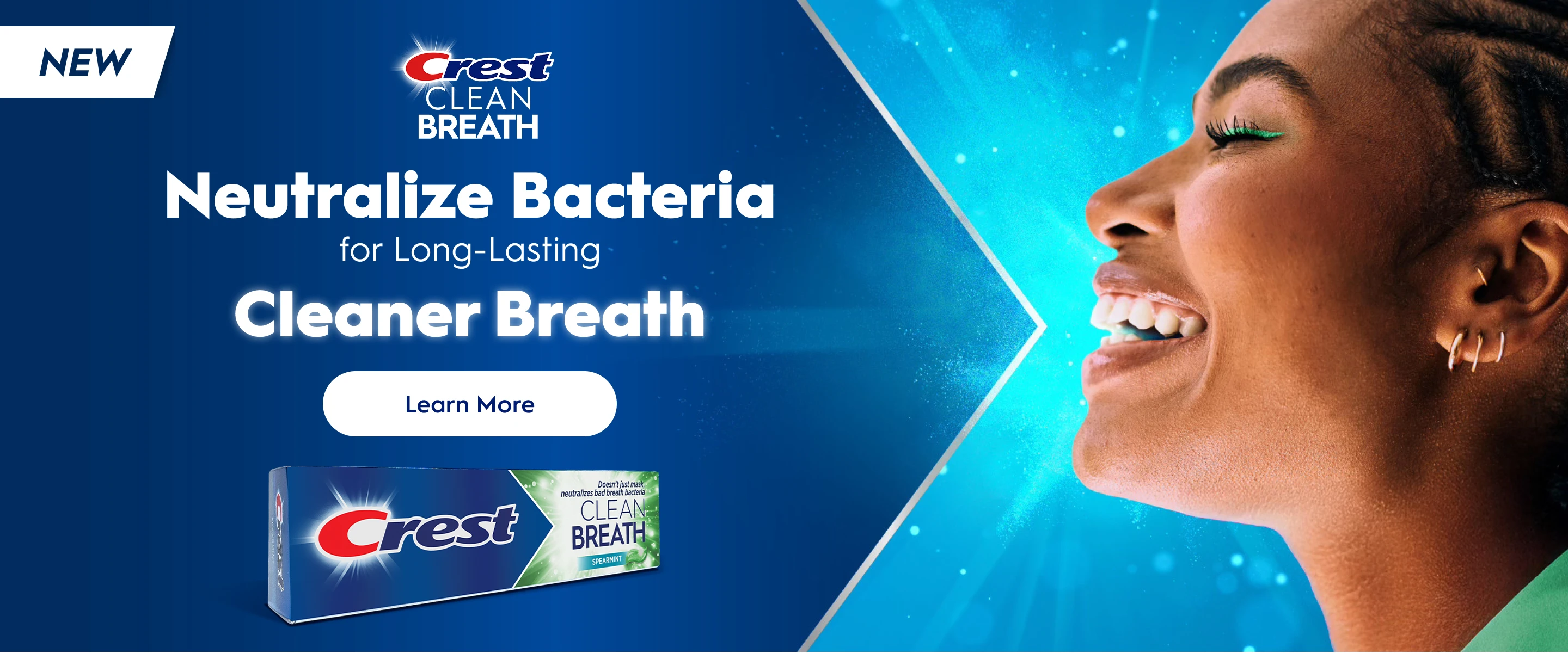 Crest Clean Breath Homepage Banner
