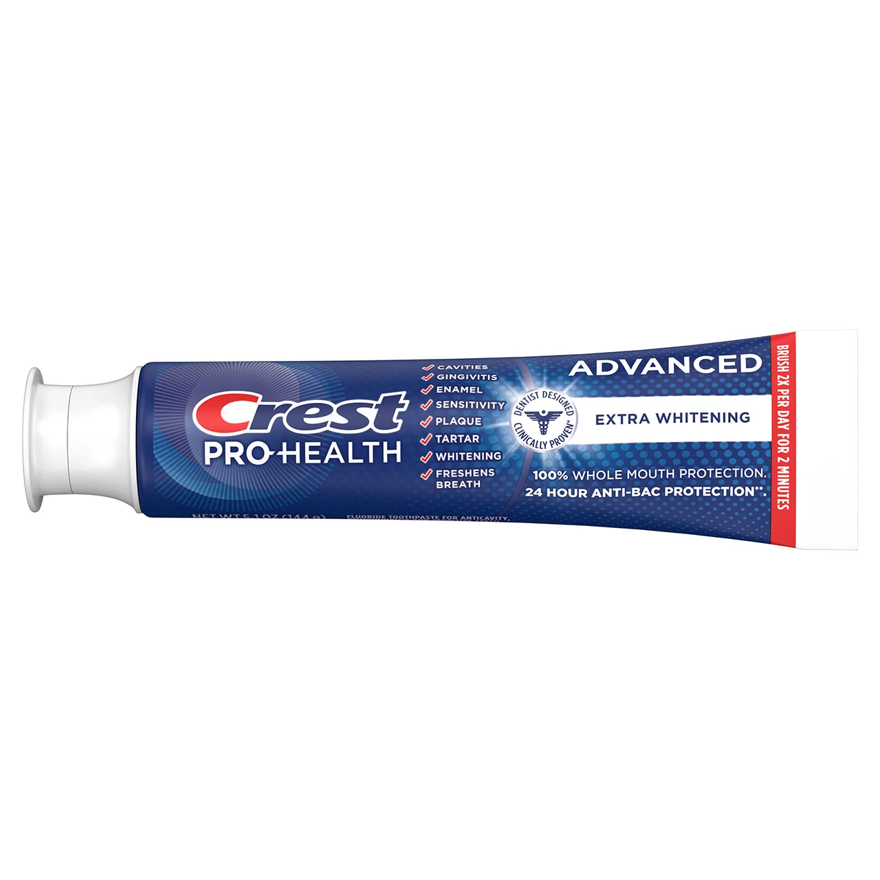 Crest Pro-Health Advanced Extra White Toothpaste tube