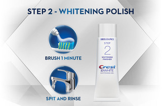 Crest 3D brilliance whitestrips 100回分 Crest 3D Brilliance Whitesrips, 34 ct - Kroger