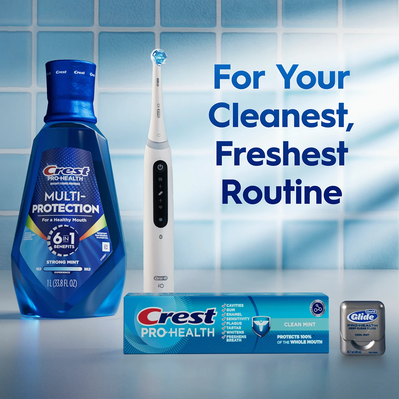 For your cleanest, freshest routine