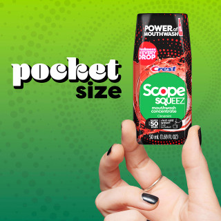Crest Scope Squeez Concentrated Mouthwash, Cinnamint | Crest