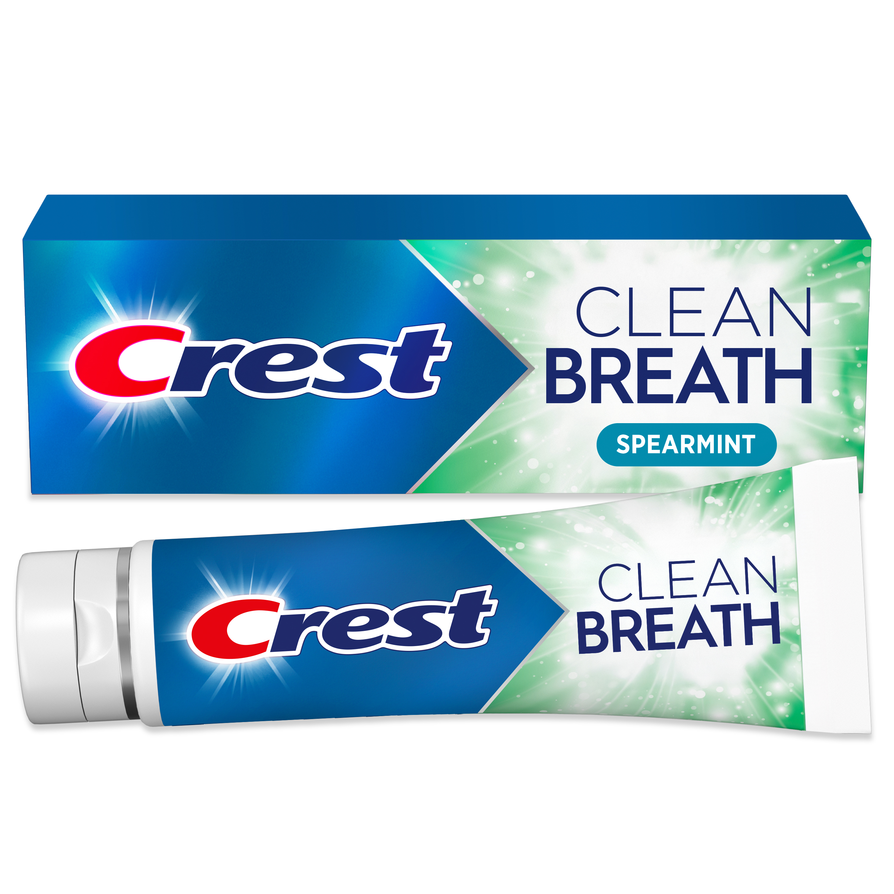 Crest Toothpaste Clean Breath Spearmint