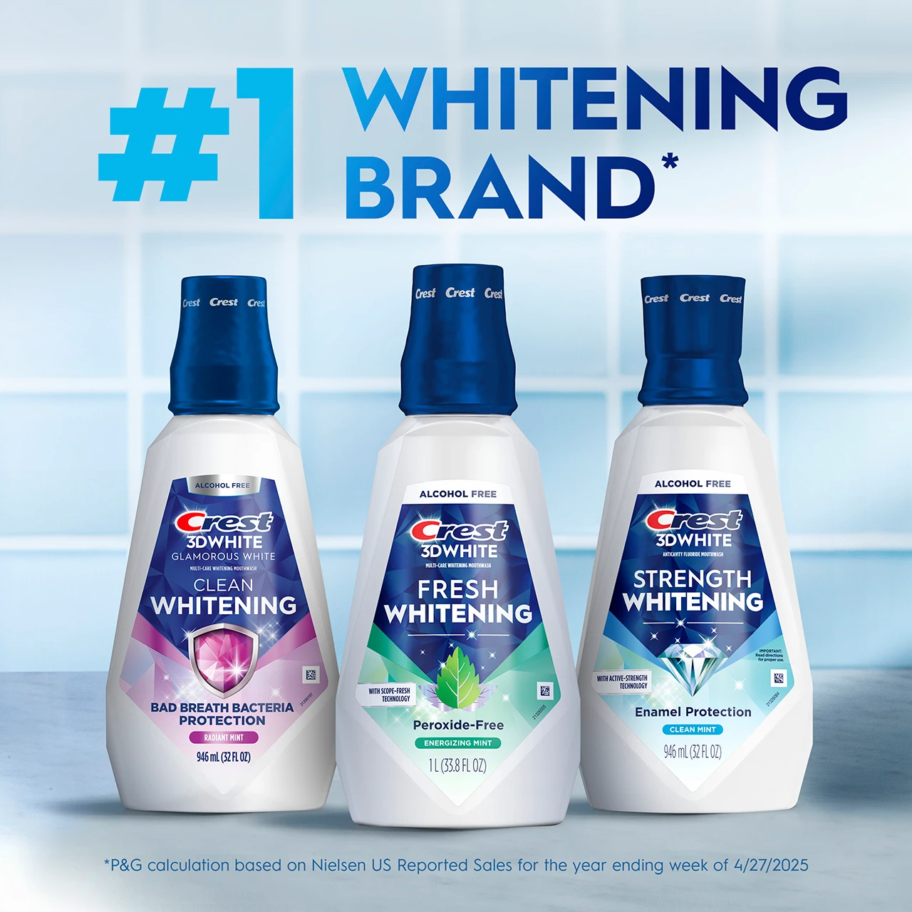 #1 Whitening brand