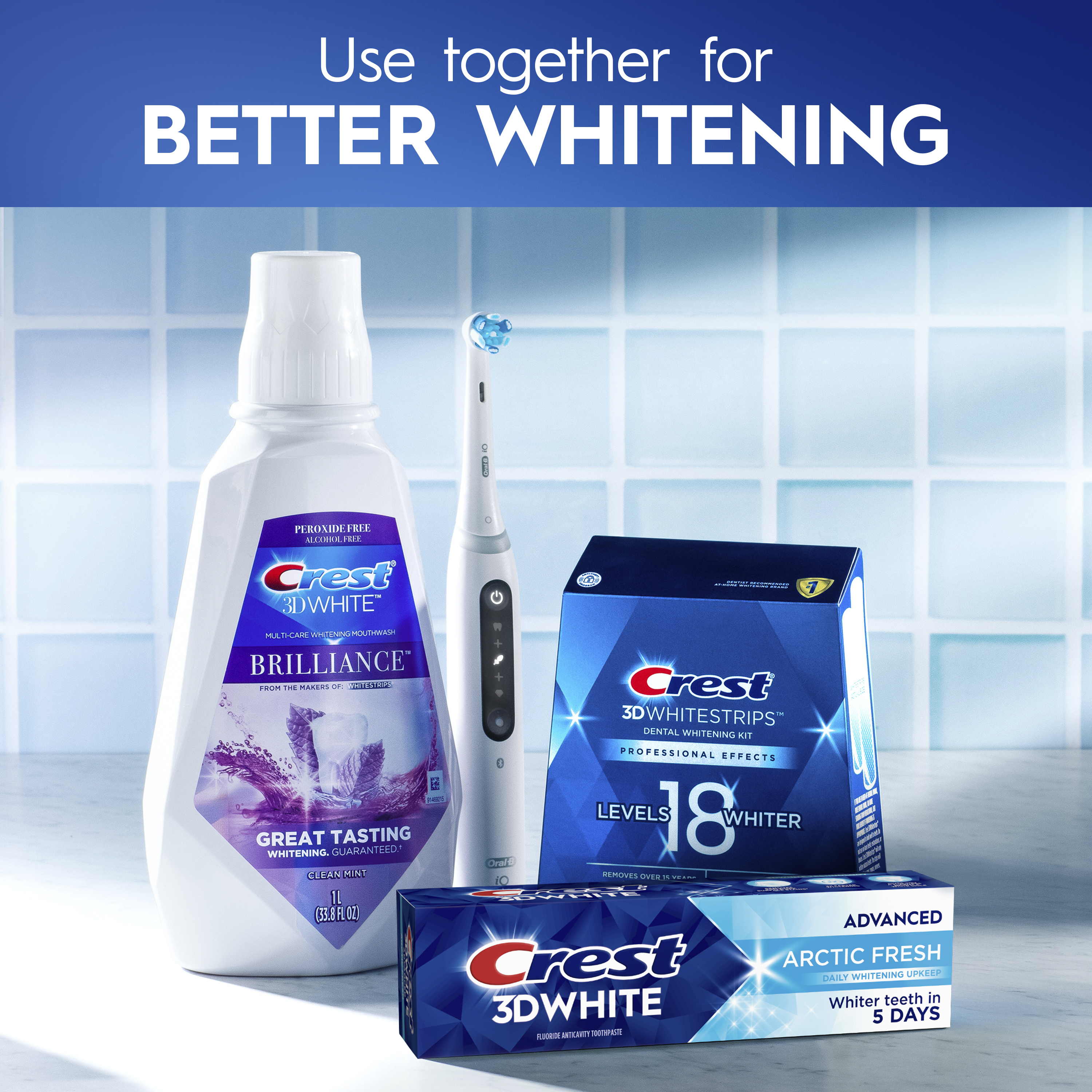 3D White Arctic Fresh Toothpaste | Crest US