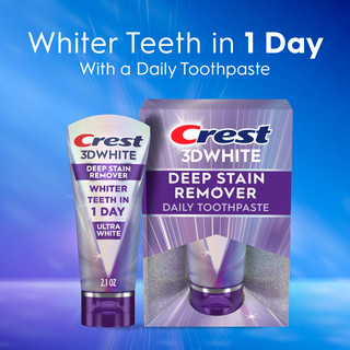 3DWhite Brilliance Deep Stain Remover Ultra White Toothpaste | Crest