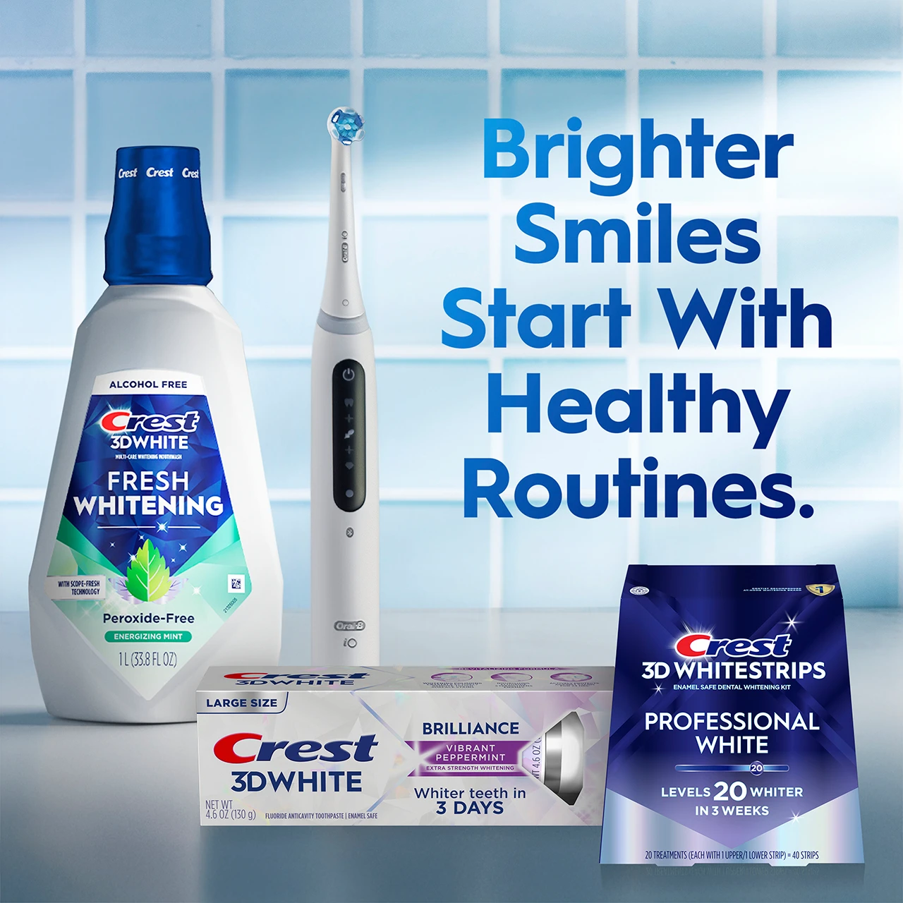 Brighter smiles start with healthy routines.