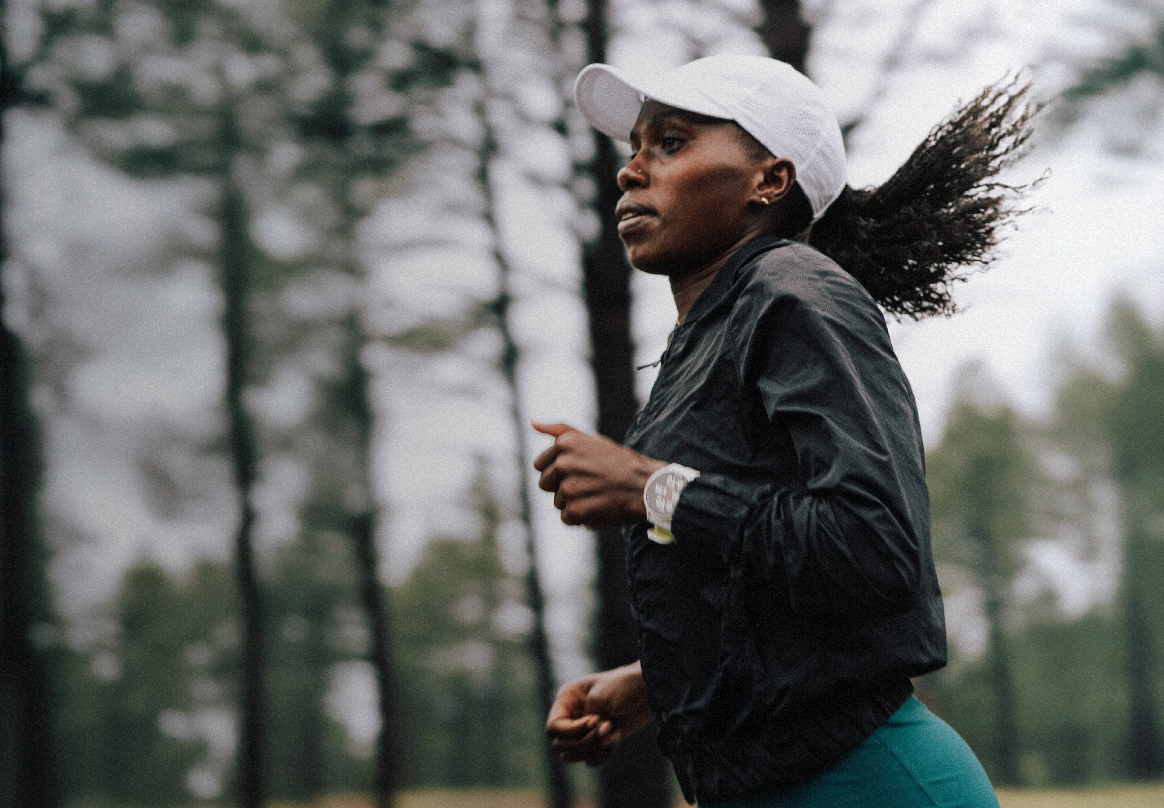 Man working out on bar