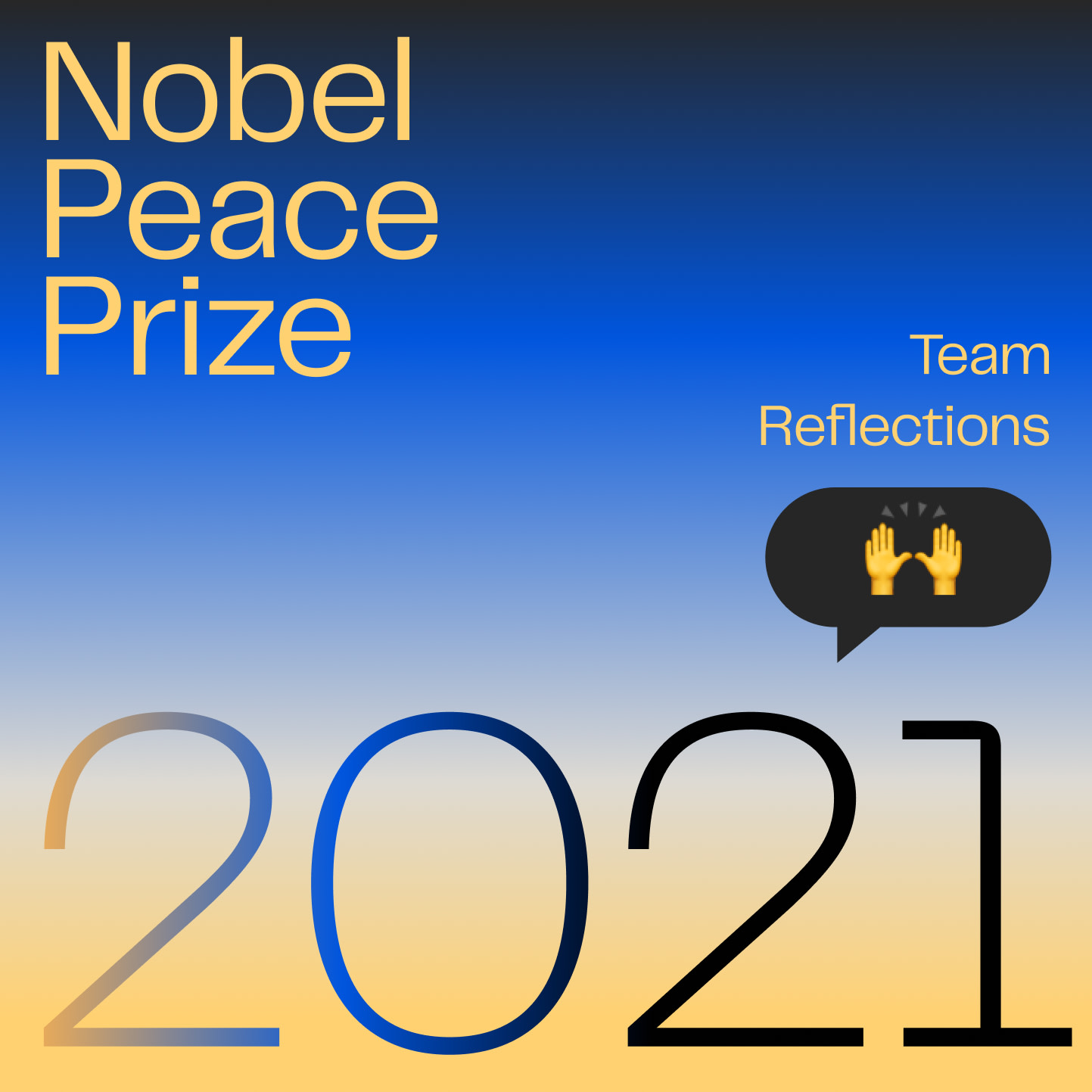 Nobel Peace Prize 2021