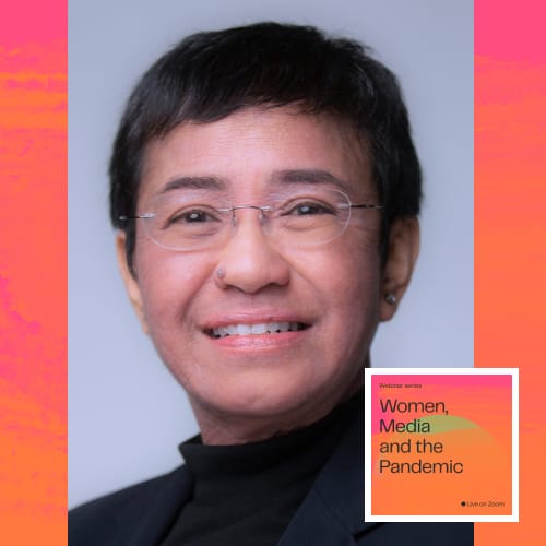 Watch: Reporting Barriers During COVID-19 with Maria Ressa