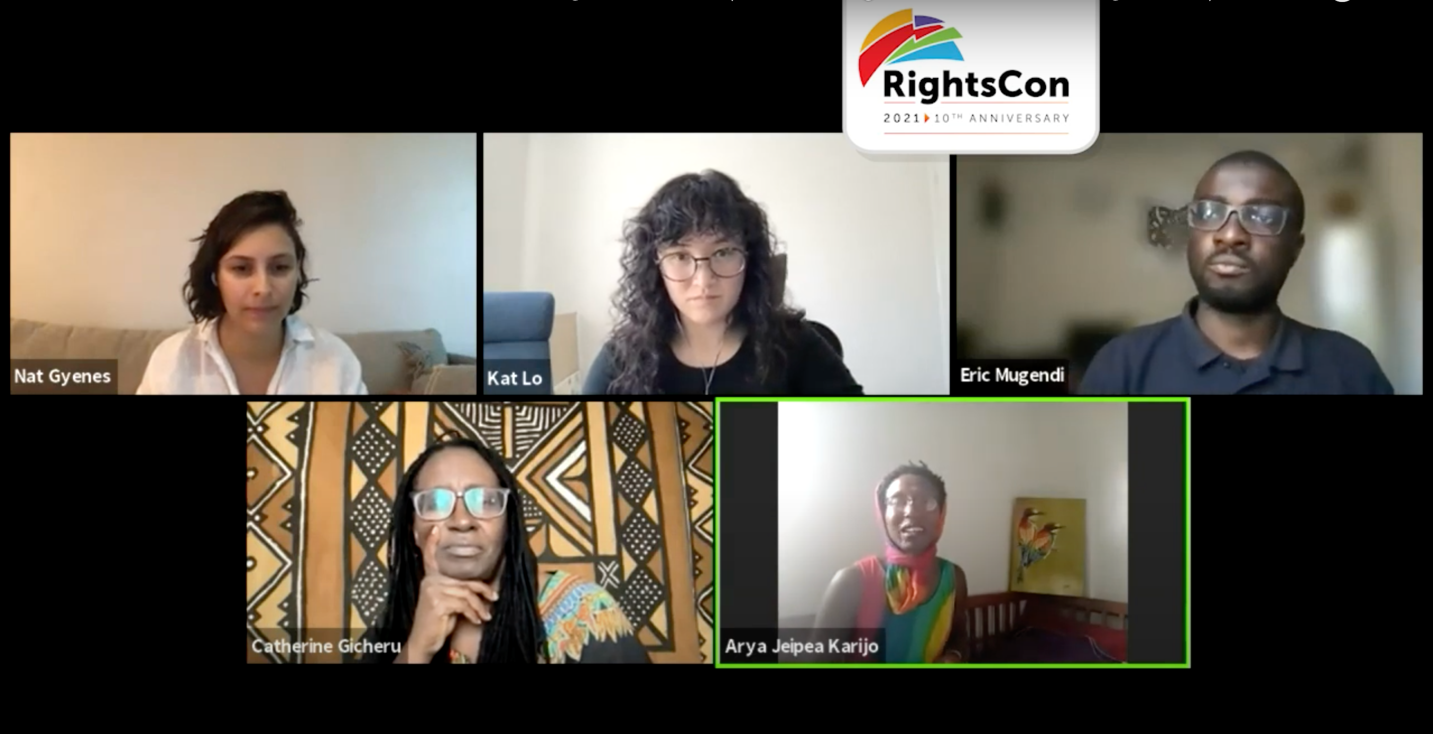 RightsCon 2021 kat nat mugendi talk